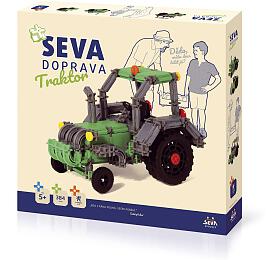 Stavebnice Seva Doprava Traktor 384 dlk