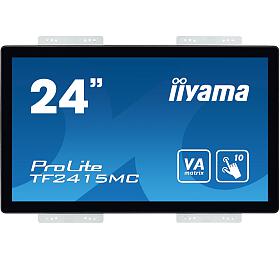 IIYAMA 24&quot; iiyama TF2415MC-B2: VA, FullHD, capacitive, 10P, 350cd/m2, VGA, DP, HDMI, ern