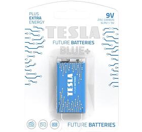 TESLA BLUE+ Zinc Carbon baterie 9V (6F22, blister) 1 ks (15090120)