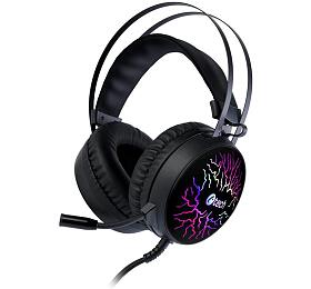 Hern sluchtka C-TECH Astro (GHS-16), casual gaming, LED, 7 barev podsvcen