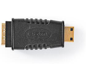 Nedis CVGP34906BK - Adaptr HDMI / HDMI Mini Konektor - HDMI Zsuvka / ern barva