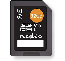 Nedis MSDC32100BK - Pamov karta / SDHC / 32 GB / Zpis a 80 Mb/s / Tda 10