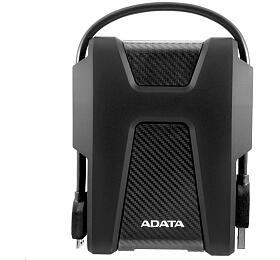 A-Data ADATA Extern HDD 1TB 2,5&quot; USB 3.1 AHD680, ern (gumov, nrazu odoln) (AHD680-1TU31-CBK)