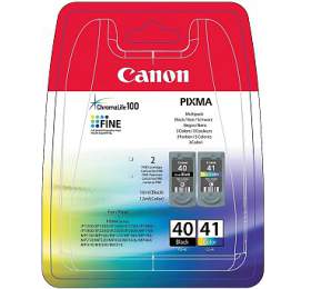 Inkoustov npl Canon PG40/CL-41 , 16,9ml originln - ern/erven/modr/lut