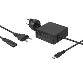 Nabíjecí adaptér USB Type-C 65W Power Delivery + USB A (ADAC-FCA-65PD)