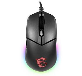 MSI hern my CLUTCH GM11 Gaming/ 5.000 dpi/ RGB Lighting/ 6 tlatek/ USB (S12-0401650-CLA)