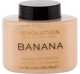 Pudr Makeup Revolution London Baking Powder, 32 ml, odstn Banana