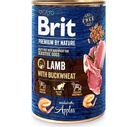 Brit Premium Dog by Nature konz Lamb&amp;Buckwheat 400g