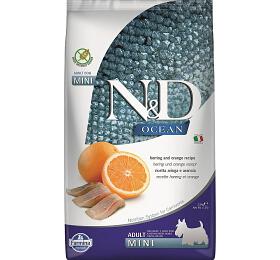 N&amp;D OCEAN DOG Adult Mini Herring &amp; Orange 2,5kg