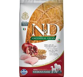 N&amp;D LG DOG Adult M/L Chicken &amp; Pomegranate 12kg