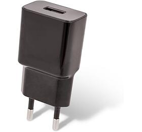 Nabíječka do sítě Setty 2,4A, 1xUSB černá