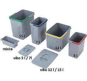 Sinks samostatný koš 15 l