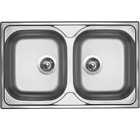 Sinks CLASSIC 800 DUO V 0,6mm matný