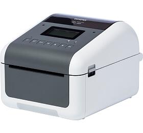 Brother TD-4550DNWB (tiskrna ttk s LCD displejem, 300 dpi, max ka 108 mm), USB, RS232C, LAN, Bluetooth, Wi-Fi (TD4550DNWBXX1)