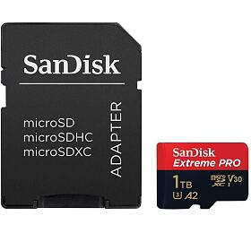 SanDisk Extreme Pro microSDXC 1TB 170MB/s + ada. (SDSQXCZ-1T00-GN6MA)