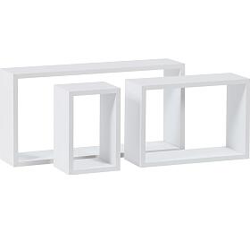 Polička, mdf, bílá, P-009 WT2 Autronic