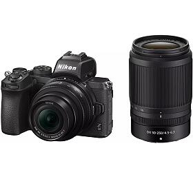 Nikon Z50 +&amp;nbsp;16-50mm f/4,5-6,3 DX&amp;nbsp;- systémový fotoaparát