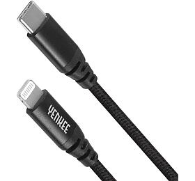 Yenkee YCU 631 BK&amp;nbsp;USB C&amp;nbsp;/ lightning 1m