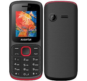 Mobiln telefon Aligator D210 Dual SIM, erno-erven (AD210BR)