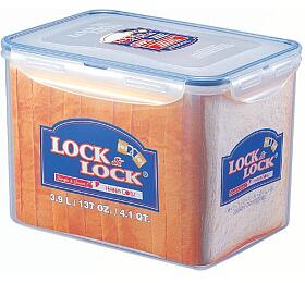 Lock&amp;lock dza na potraviny LOCK, objem 3, 9 l, 15, 6 x 22, 5 x 16 cm