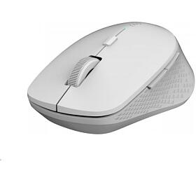 RAPOO myš M300 Silent Wireless Optical Mouse, Multi-mode: 2.4 GHz, Bluetooth 3.0 &amp; 4.0, Grey