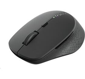 RAPOO myš M300 Silent Wireless Optical Mouse, Multi-mode: 2.4 GHz, Bluetooth 3.0 & 4.0, Black