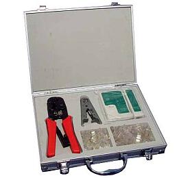 DATACOM NETWORK KIT 1 (krimp 8p+6p, Stripper, Tester, plugy) (4590)