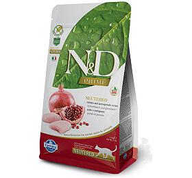 N&D PRIME CAT Neutered Chicken&Pomegranate 10kg