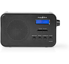 Rádio NEDIS RDDB1000BK