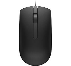 DELL MS116/ myš/ optická/ 2 tlačítka + rolovací/ USB/ černá (570-AAIS)