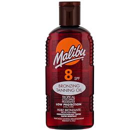 Opalovac ppravek na tlo Malibu Bronzing Tanning Oil, 200 ml (SPF8)