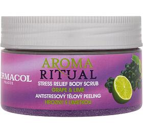 Tlov peeling Dermacol Aroma Ritual Grape &amp; Lime, 200 ml