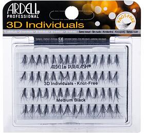 Uml asy Ardell 3D Individuals Duralash Knot-Free, 56 ml, odstn Medium Black