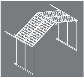 Palram - Canopia Roziovac modul 11x4,1 pro domky srie Yukon 11 (antracit)