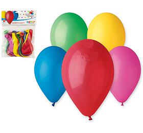 Balonek/Balonky nafukovací 10cm 15ks v&amp;nbsp;sáčku karneval