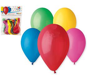 Smart Balloons Balonek/Balonky nafukovac 10&quot; 10cm 15ks v sku karneval