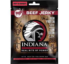 INDIANA Jerky hovz Hot &amp; Sweet 25g INDIANA s.r.o.