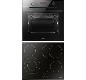 SET Parn trouba Amica TXB 116 TCRBDKB X-Type + Sklokeramick deska Amica DS 6423B