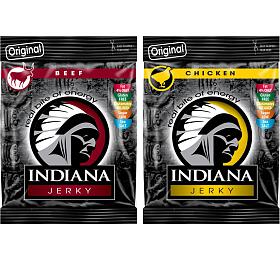 SET INDIANA Jerky: hovz, kuec, 25g