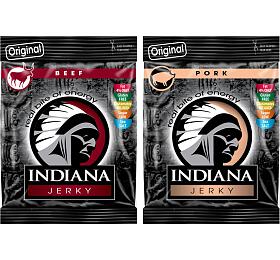 SET INDIANA Jerky: hovz, vepov, 25g