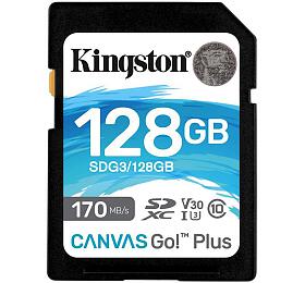 Pamov karta Kingston 128GB SDXC U3 V30 170/90MB/s (SDG3/128GB)