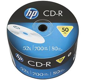 CD-R HP 700MB (80min) 52x 50-spindl Bulk (69300)