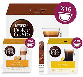 SET kapsl NESCAFɮ Dolce Gusto Grande + Lungo Intenso + Latte Macchiato