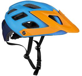 Spokey SINGLETRAIL Cyklistická přilba pro dospělé a&amp;nbsp;juniory IN-MOLD, 58-61 cm, modrá