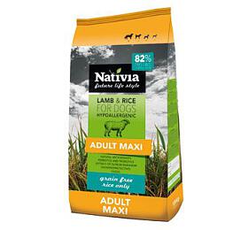 Nativia Dog Adult Maxi Lamb&amp;Rice 15kg