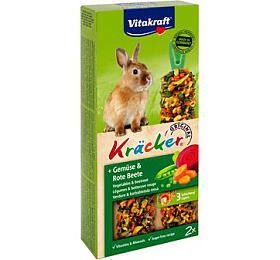 Vitakraft Rodent Kräcker Rabbit zel,č.řepa tyč 2ks