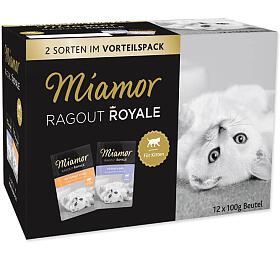 Kapsiky pro koky Miamor Ragout Junior Multipack v el, 2x6x100g