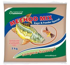 Method mix Mikrop pro ryby scopex, konopí, 2kg