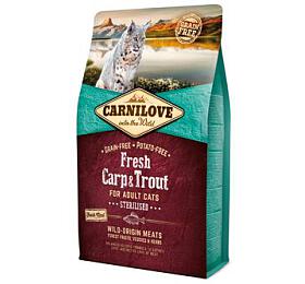 Carnilove Cat Fresh Carp &amp; Trout Sterilised Adult 2kg