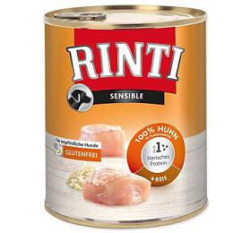 Rinti Dog Sensible konzerva kue+re 800g